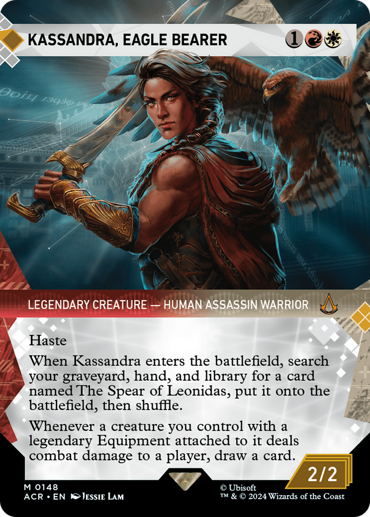 Kassandra, Eagle Bearer (Showcase) [Assassin's Creed] | Card Merchant Takapuna
