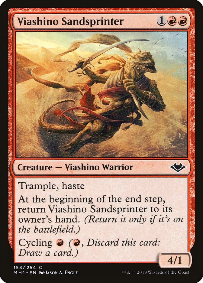 Viashino Sandsprinter [Modern Horizons] | Card Merchant Takapuna