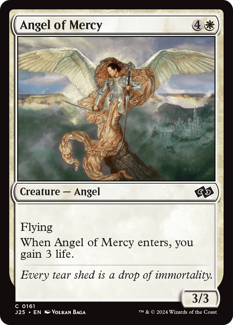 Angel of Mercy [Foundations Jumpstart] | Card Merchant Takapuna