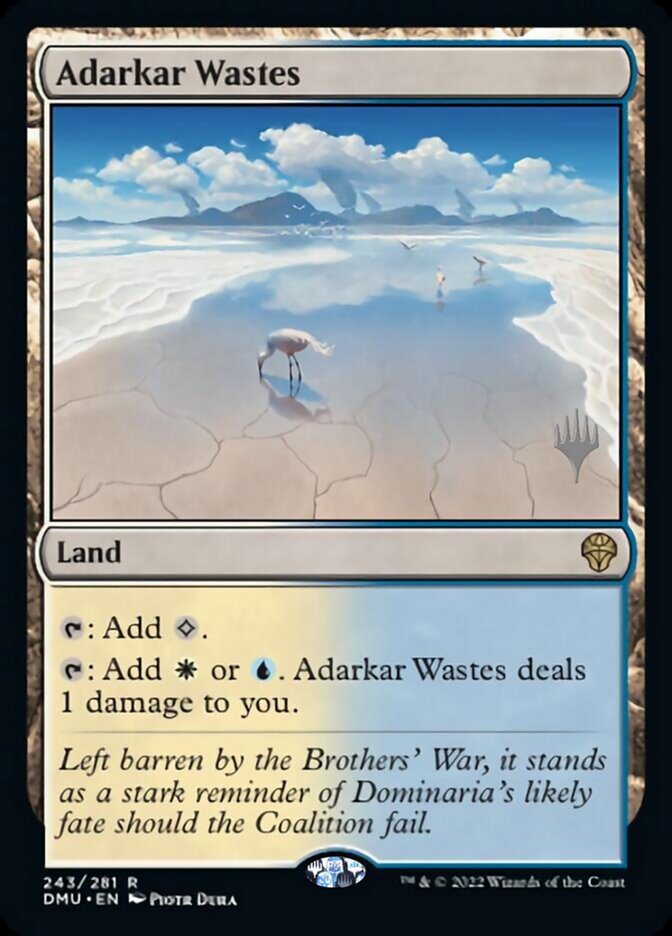 Adarkar Wastes (Promo Pack) [Dominaria United Promos] | Card Merchant Takapuna