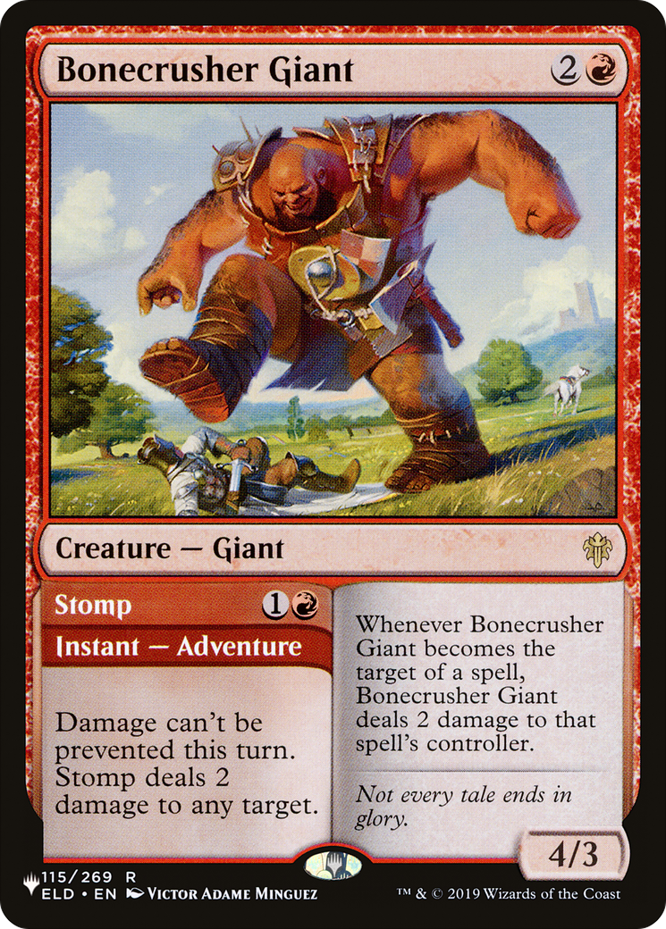 Bonecrusher Giant [The List Reprints] | Card Merchant Takapuna