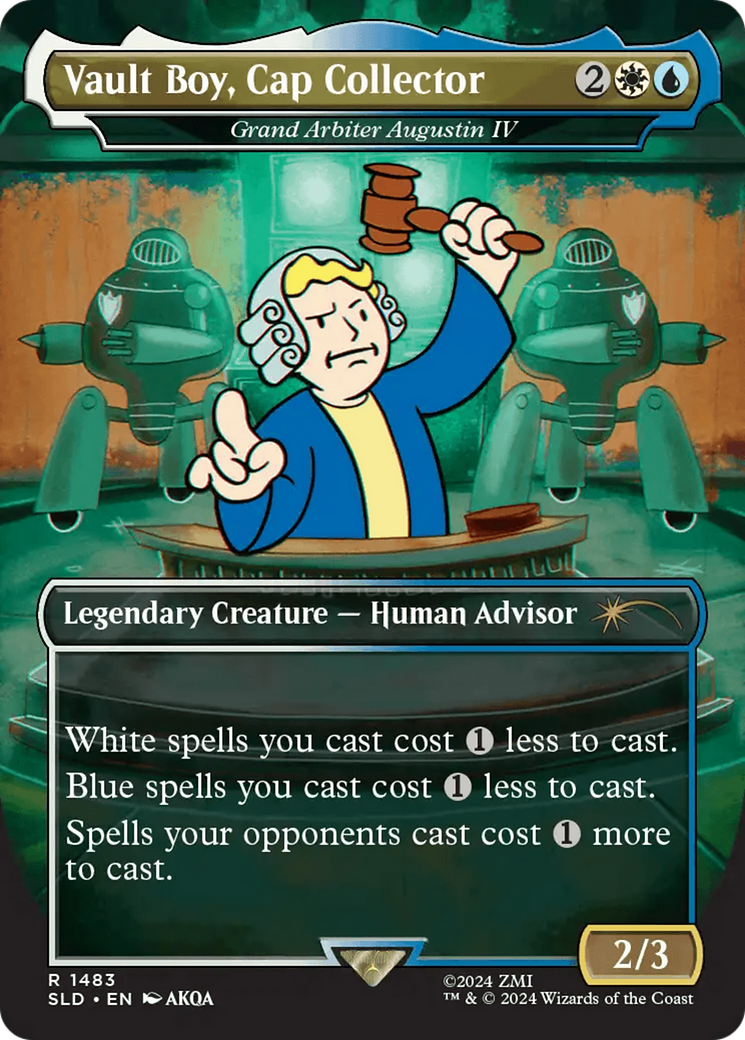 Vault Boy, Cap Collector - Grand Arbiter Augustin IV [Secret Lair Drop Series] | Card Merchant Takapuna