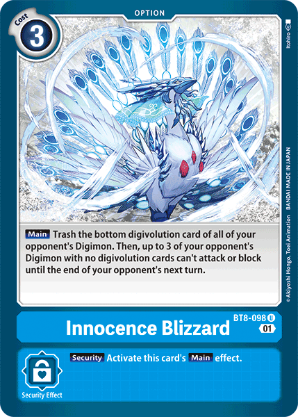 Innocence Blizzard [BT8-098] [New Awakening] | Card Merchant Takapuna