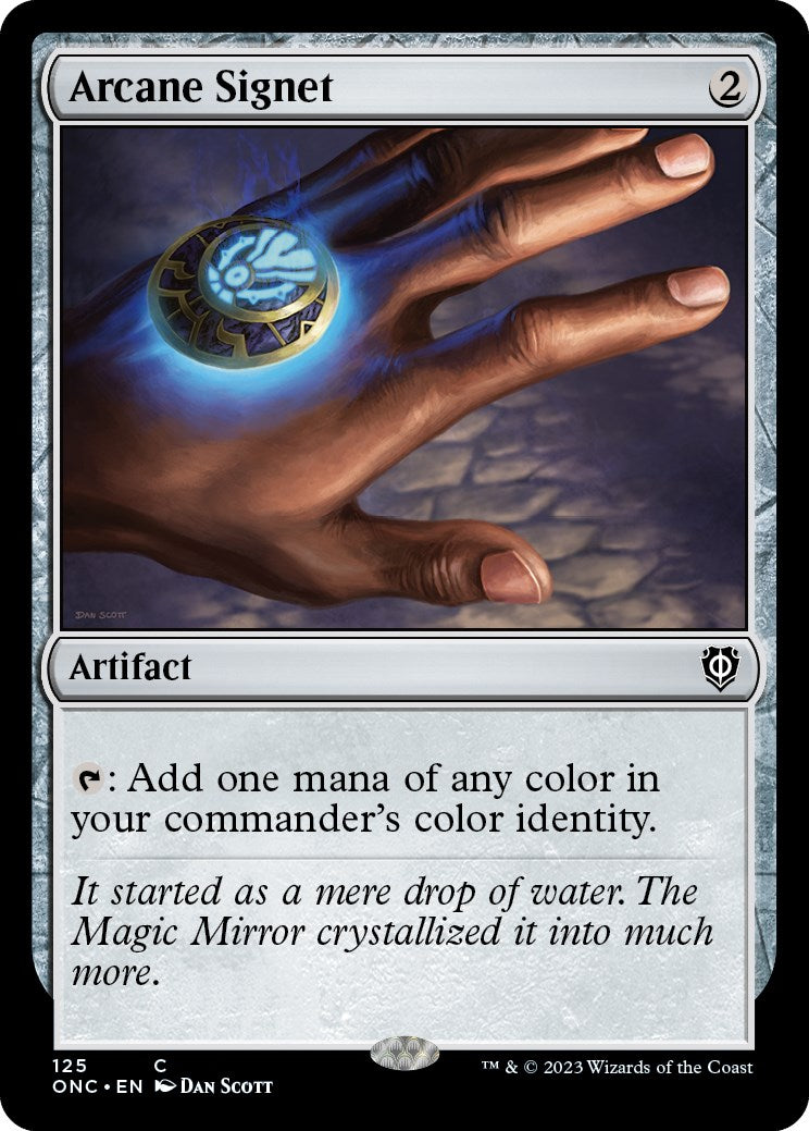 Arcane Signet [Phyrexia: All Will Be One Commander] | Card Merchant Takapuna