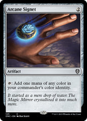 Arcane Signet [Phyrexia: All Will Be One Commander] | Card Merchant Takapuna