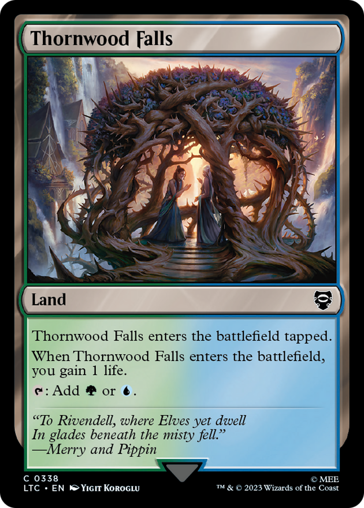 Thornwood Falls [The Lord of the Rings: Tales of Middle-Earth Commander] | Card Merchant Takapuna