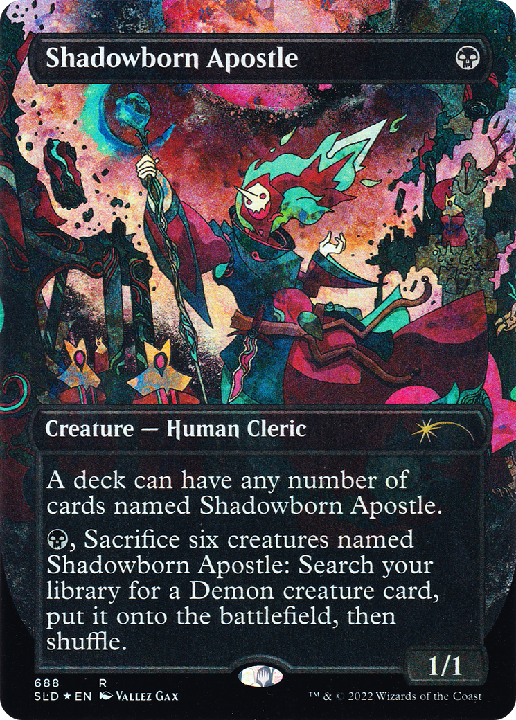 Shadowborn Apostle (688) (Borderless) [Secret Lair Drop Promos] | Card Merchant Takapuna