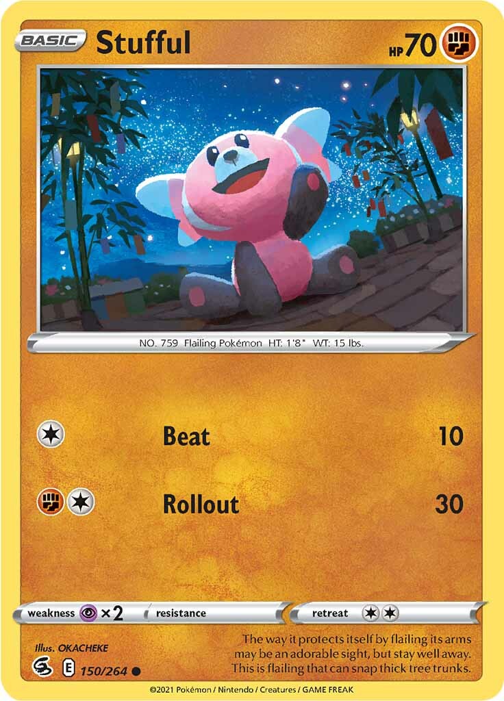 Stufful (150/264) [Sword & Shield: Fusion Strike] | Card Merchant Takapuna