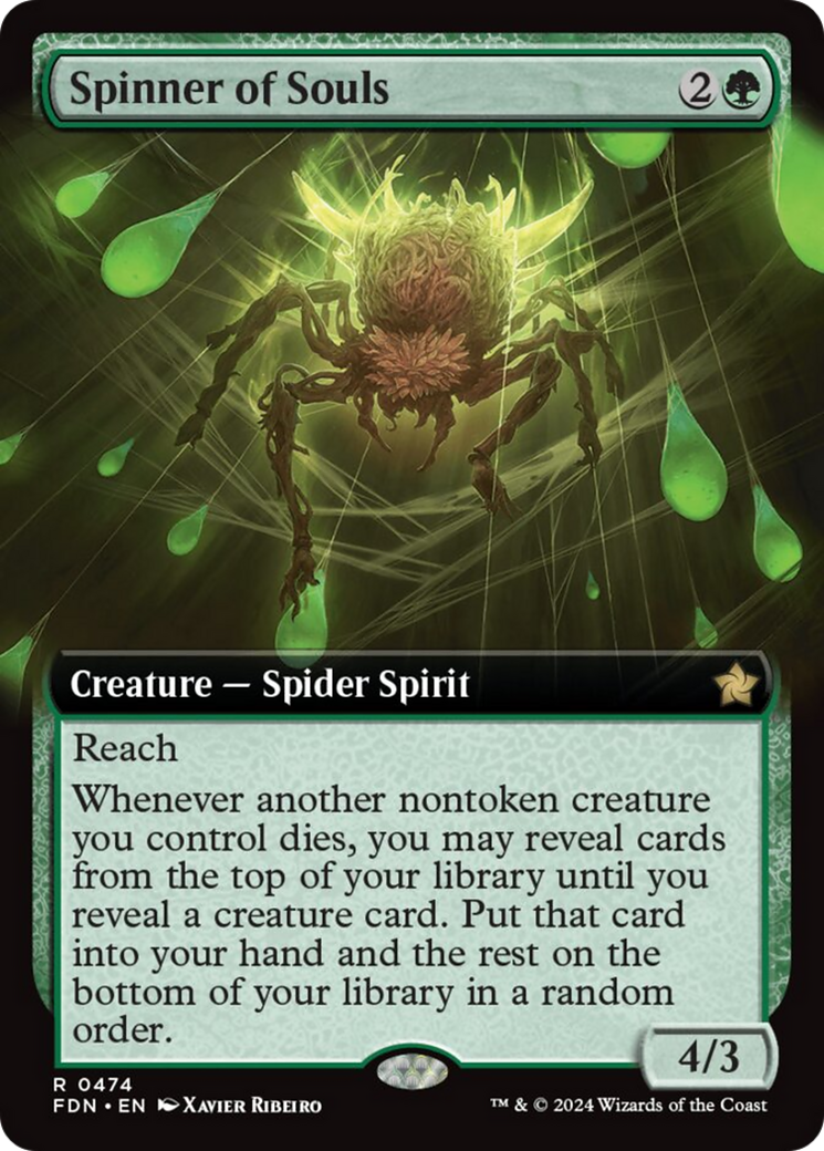 Spinner of Souls (Extended Art) [Foundations] | Card Merchant Takapuna