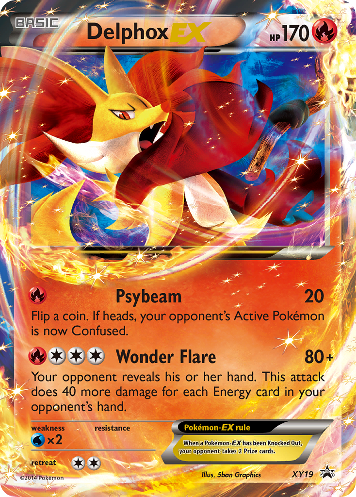 Delphox EX (XY19) [XY: Black Star Promos] | Card Merchant Takapuna