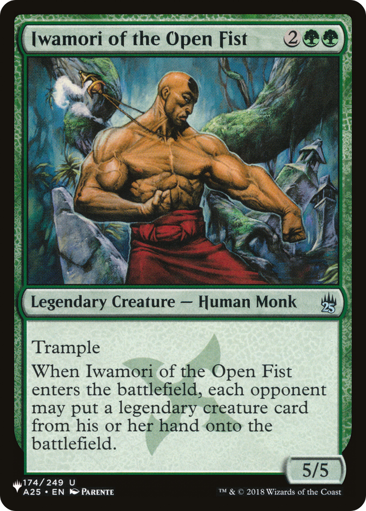 Iwamori of the Open Fist [The List Reprints] | Card Merchant Takapuna