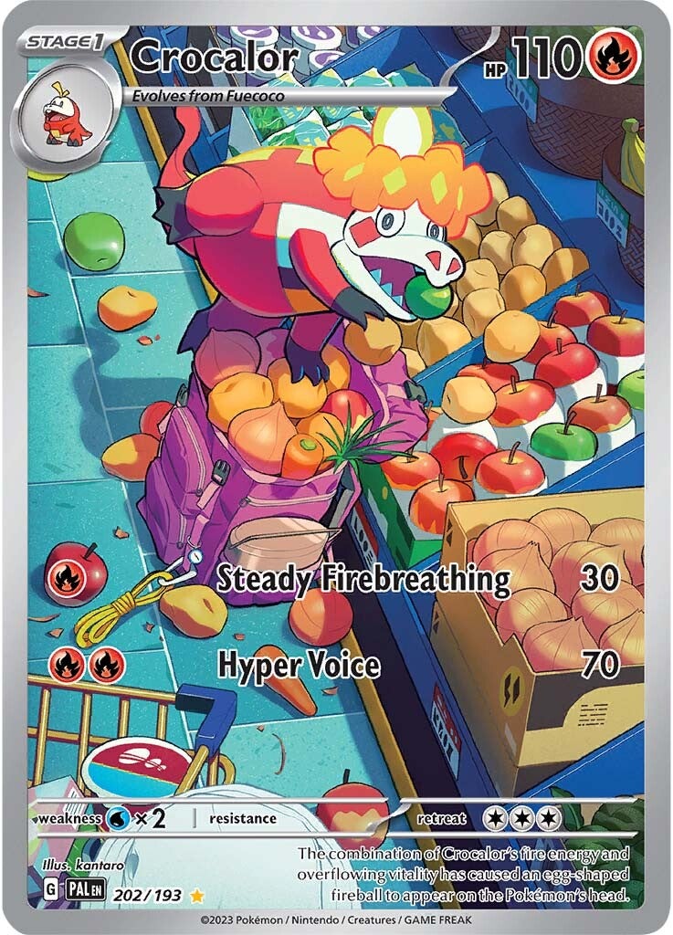 Crocalor (202/193) [Scarlet & Violet: Paldea Evolved] | Card Merchant Takapuna