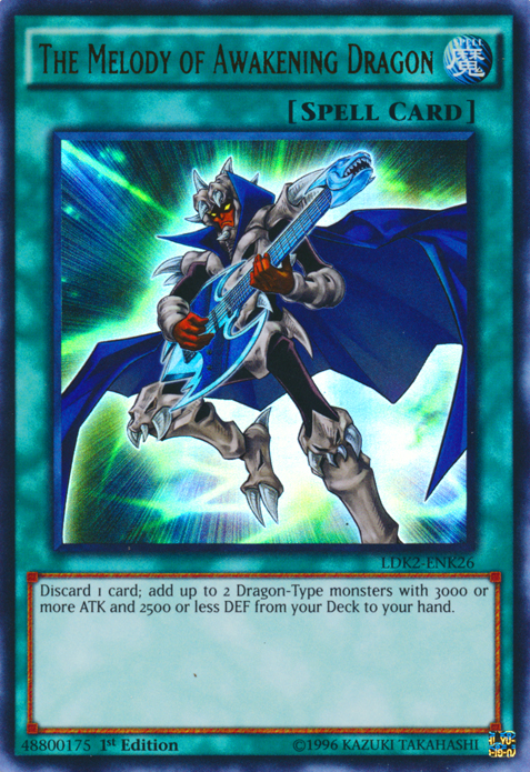 The Melody of Awakening Dragon [LDK2-ENK26] Ultra Rare | Card Merchant Takapuna