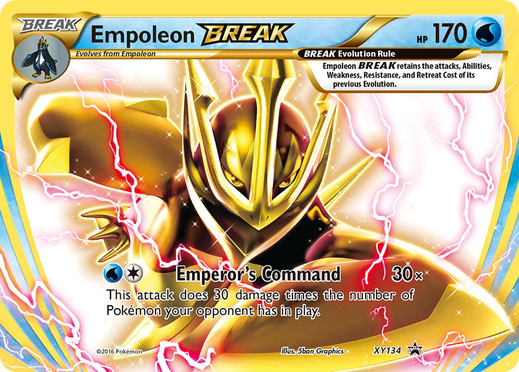 Empoleon BREAK (XY134) [XY: Black Star Promos] | Card Merchant Takapuna