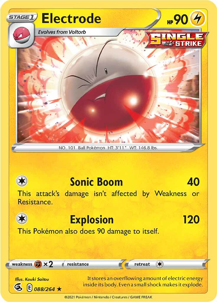 Electrode (088/264) [Sword & Shield: Fusion Strike] | Card Merchant Takapuna