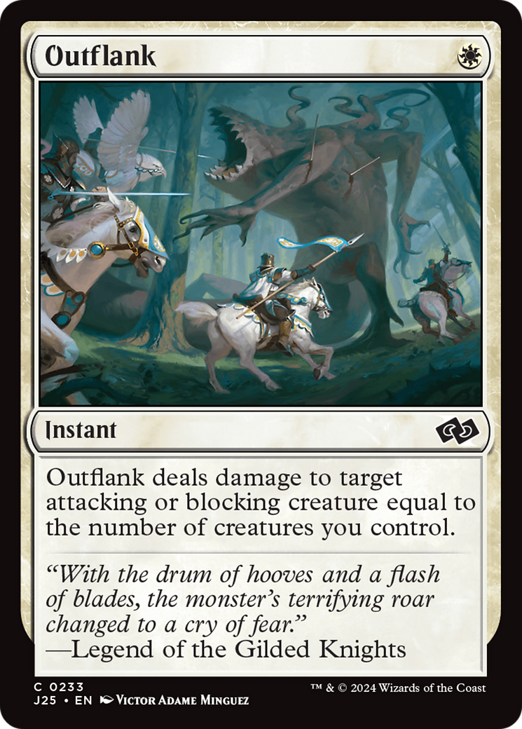 Outflank [Foundations Jumpstart] | Card Merchant Takapuna