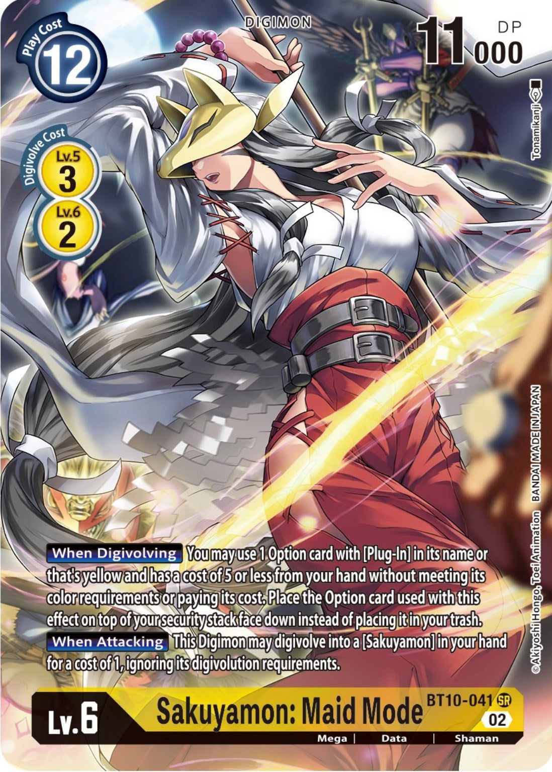 Sakuyamon: Maid Mode [BT10-041] (Alternate Art) [Xros Encounter] | Card Merchant Takapuna