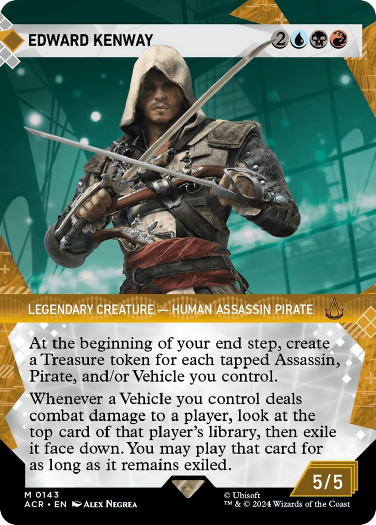 Edward Kenway (Showcase) [Assassin's Creed] | Card Merchant Takapuna