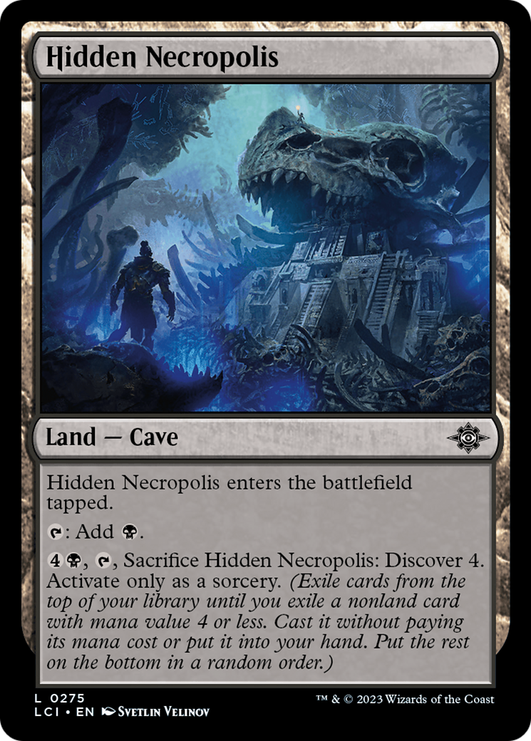 Hidden Necropolis [The Lost Caverns of Ixalan] | Card Merchant Takapuna