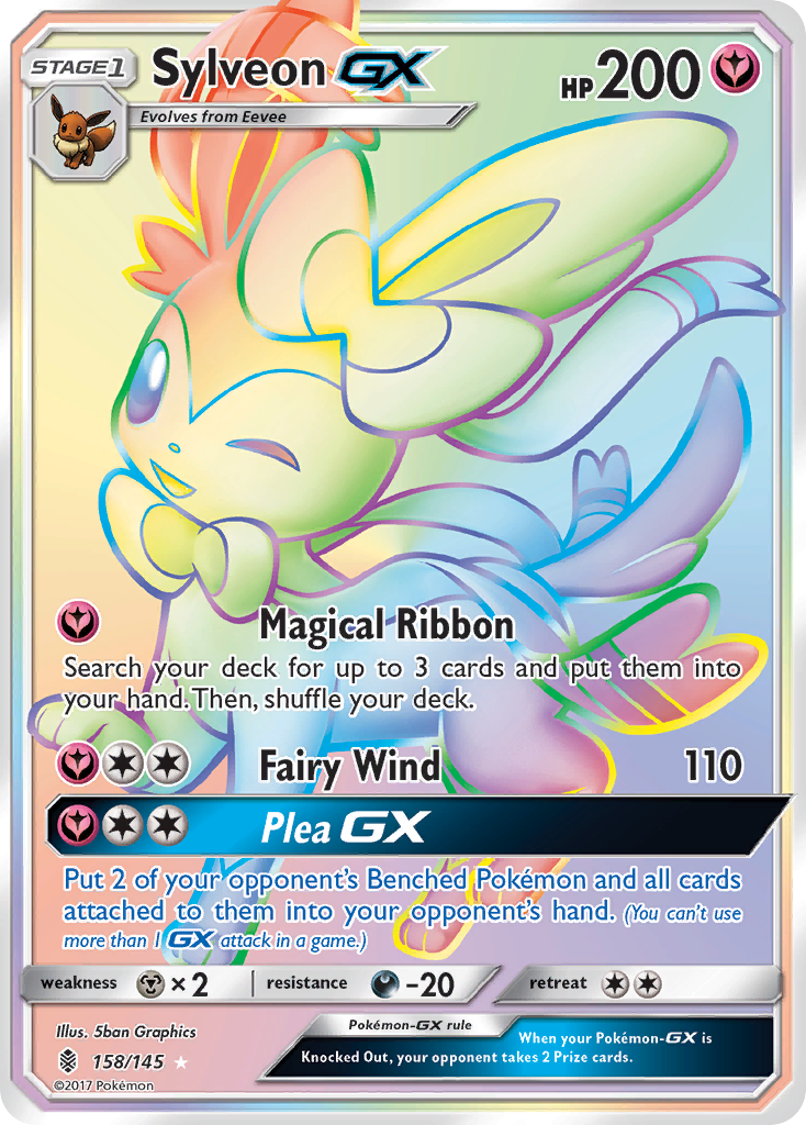 Sylveon GX (158/145) [Sun & Moon: Guardians Rising] | Card Merchant Takapuna