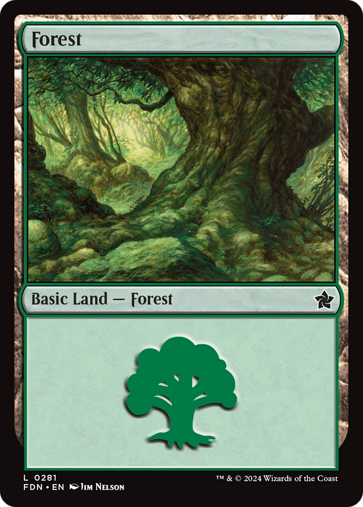 Forest (0281) [Foundations] | Card Merchant Takapuna