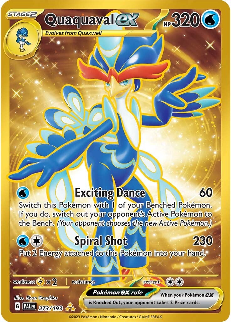 Quaquaval ex (273/193) [Scarlet & Violet: Paldea Evolved] | Card Merchant Takapuna