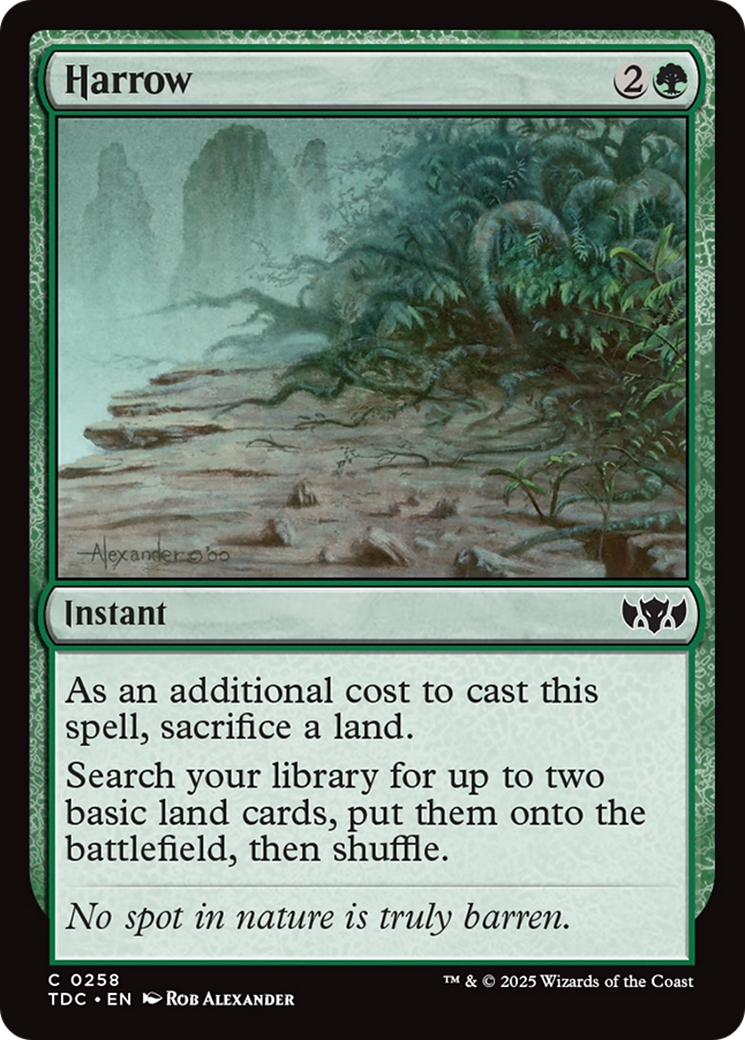 Harrow [Tarkir: Dragonstorm Commander] | Card Merchant Takapuna