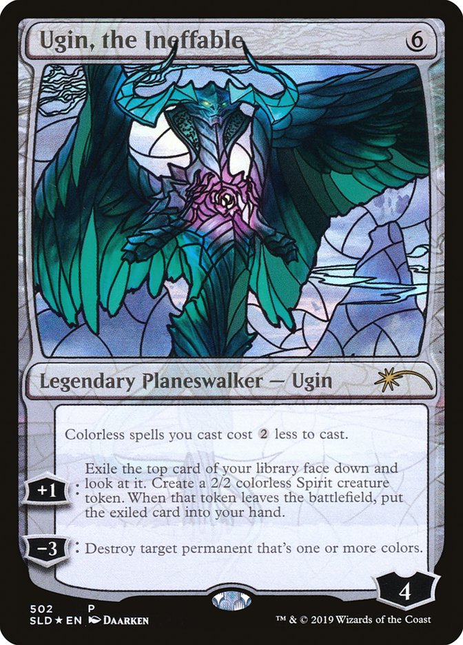 Ugin, the Ineffable (Stained Glass) [Secret Lair Drop Promos] | Card Merchant Takapuna