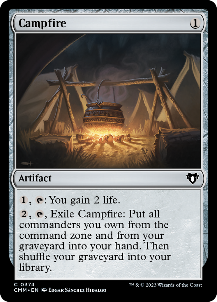 Campfire [Commander Masters] | Card Merchant Takapuna