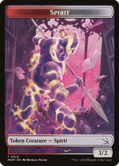 Monk // Spirit (13) Double-Sided Token [March of the Machine Tokens] | Card Merchant Takapuna