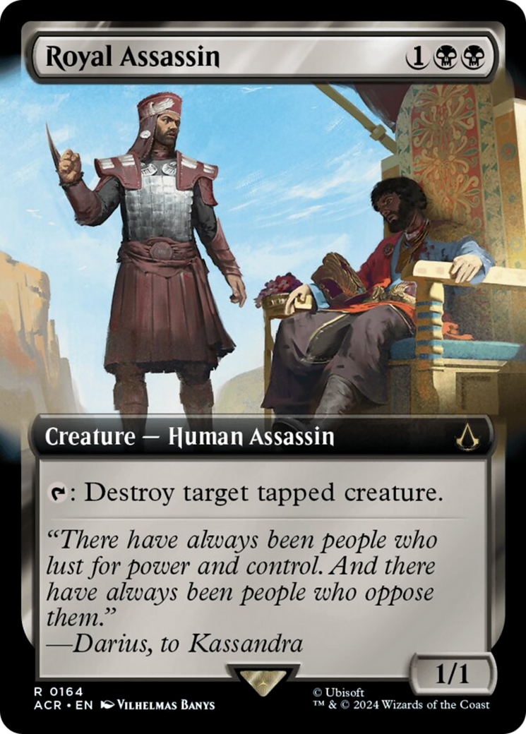 Royal Assassin (Extended Art) [Assassin's Creed] | Card Merchant Takapuna