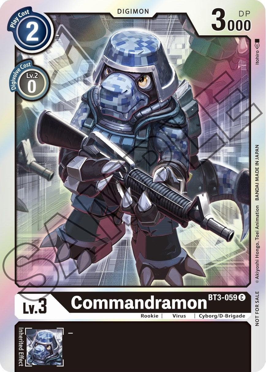 Commandramon [BT3-059] (Event Pack 1) [Release Special Booster Promos] | Card Merchant Takapuna