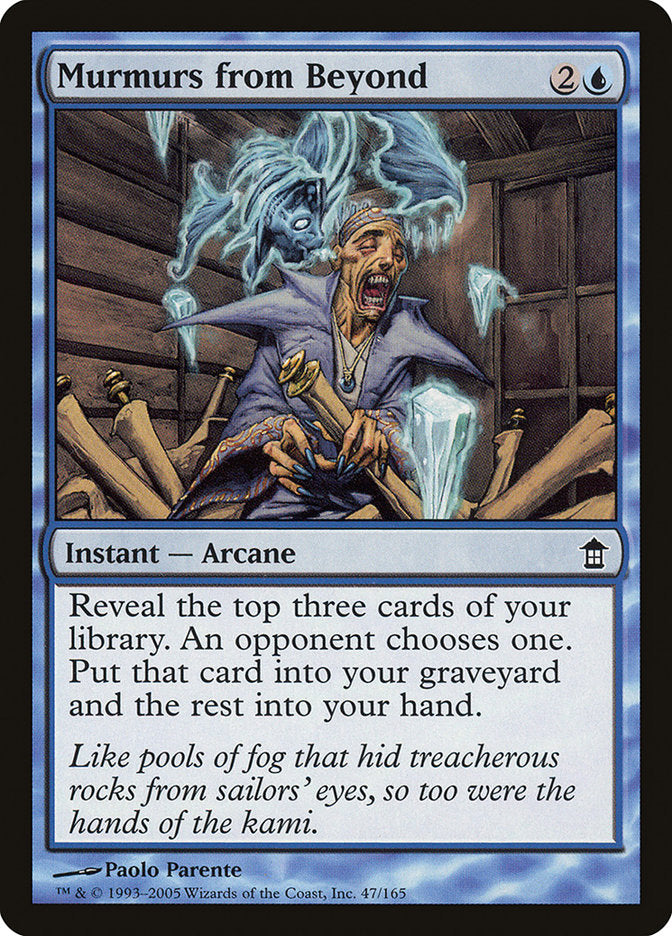 Murmurs from Beyond [Saviors of Kamigawa] | Card Merchant Takapuna