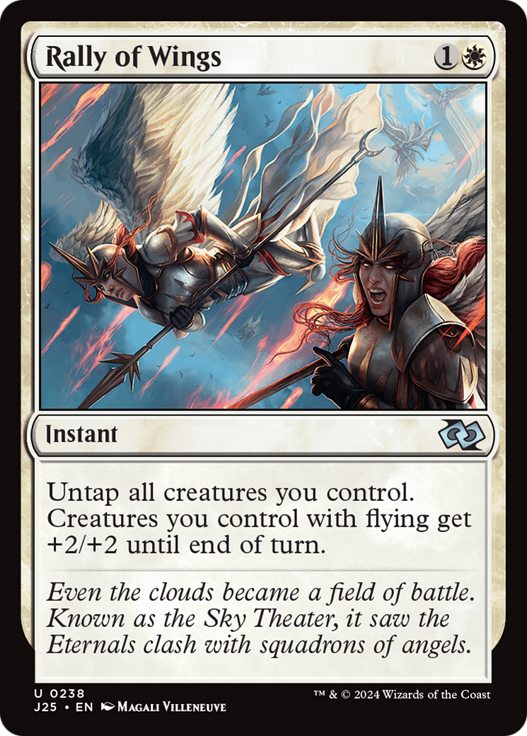 Rally of Wings [Foundations Jumpstart] | Card Merchant Takapuna