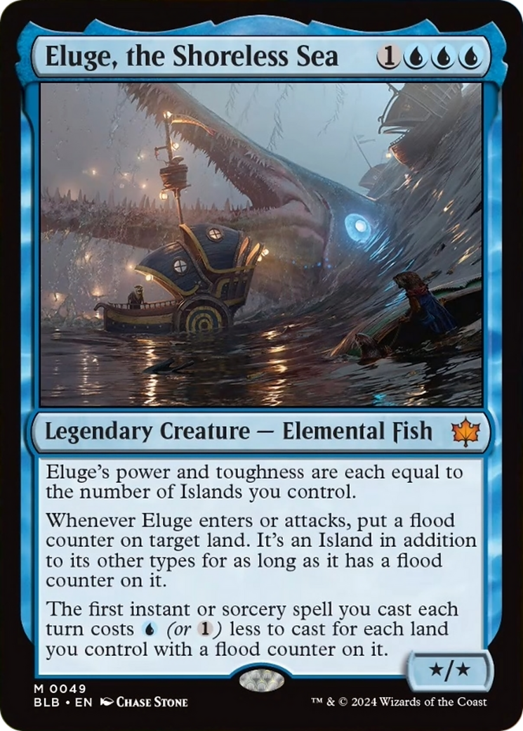 Eluge, the Shoreless Sea [Bloomburrow] | Card Merchant Takapuna