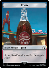 Food (0013) // Wasteland Survival Guide Double-Sided Token [Fallout Tokens] | Card Merchant Takapuna