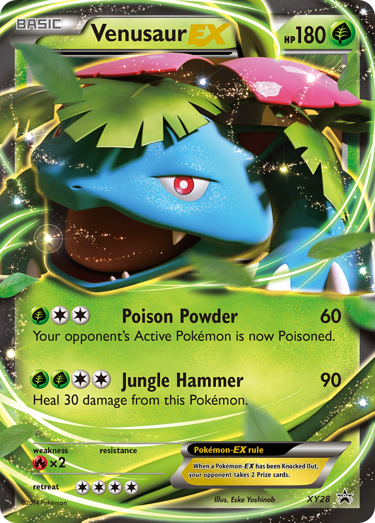 Venusaur EX (XY28) [XY: Black Star Promos] | Card Merchant Takapuna