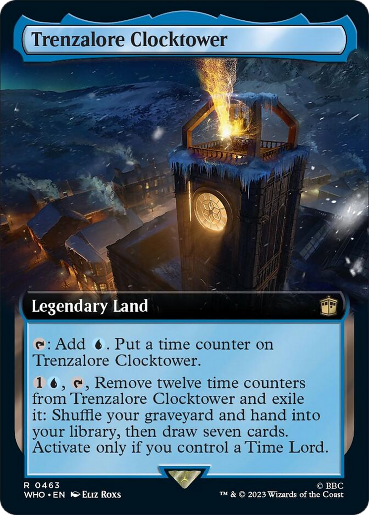 Trenzalore Clocktower (Extended Art) [Doctor Who] | Card Merchant Takapuna