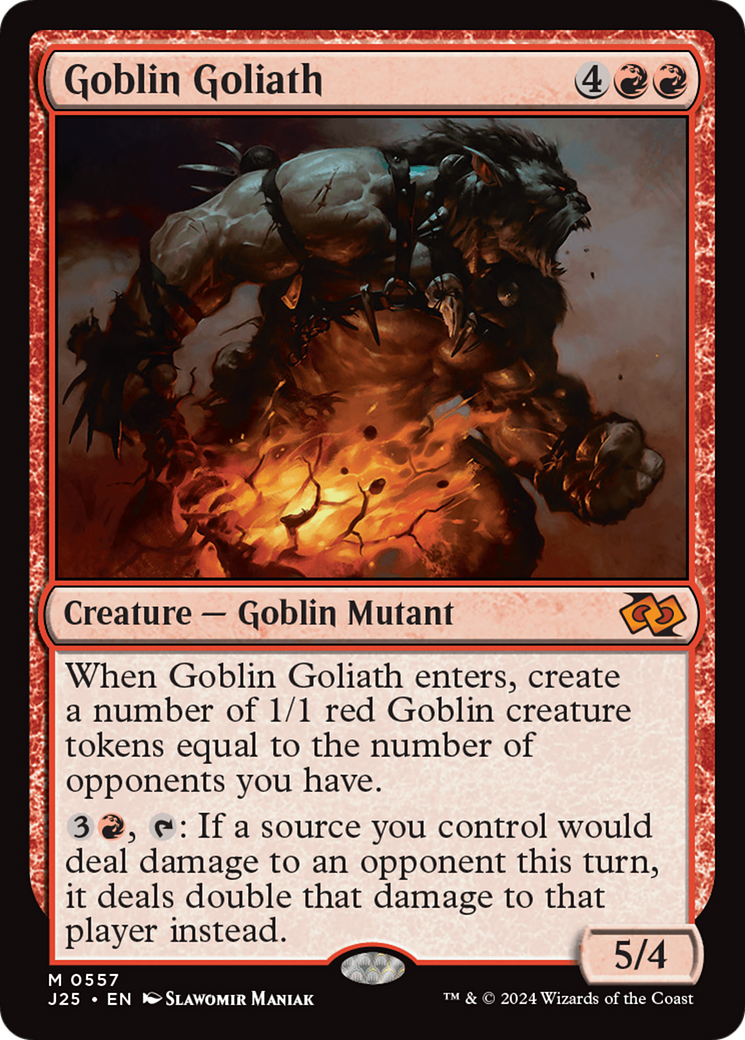 Goblin Goliath [Foundations Jumpstart] | Card Merchant Takapuna