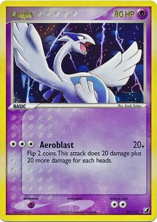 Lugia (29/115) (Stamped) [EX: Unseen Forces] | Card Merchant Takapuna