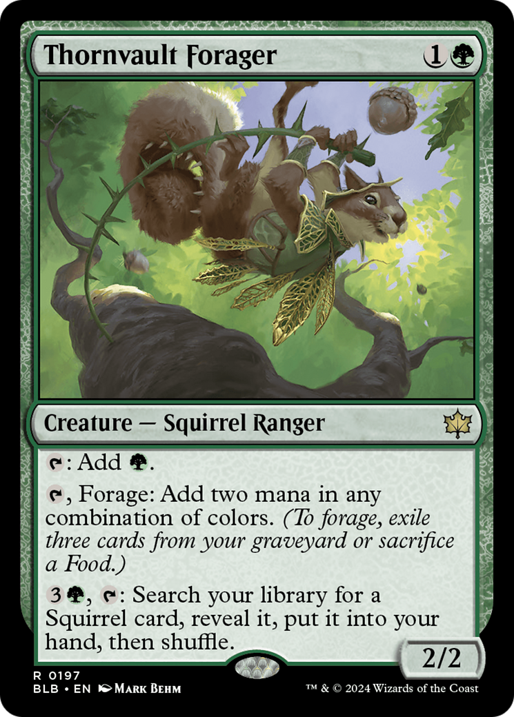 Thornvault Forager [Bloomburrow] | Card Merchant Takapuna