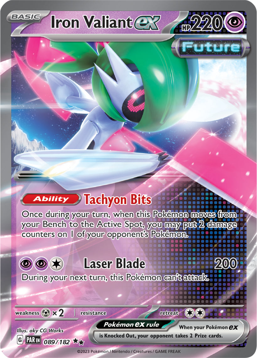 Iron Valiant ex (068) (Jumbo Card) [Scarlet & Violet: Paradox Rift] | Card Merchant Takapuna