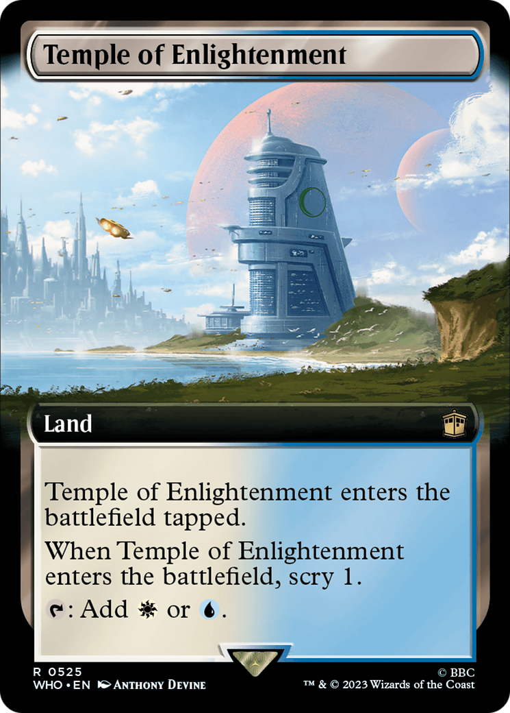 Temple of Enlightenment (Extended Art) [Doctor Who] | Card Merchant Takapuna