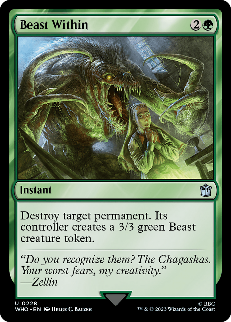 Beast Within [Doctor Who] | Card Merchant Takapuna