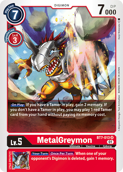 MetalGreymon [BT7-013] [Next Adventure] | Card Merchant Takapuna