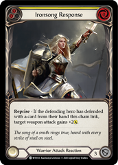 Ironsong Response (Yellow) [U-WTR133] (Welcome to Rathe Unlimited)  Unlimited Normal | Card Merchant Takapuna