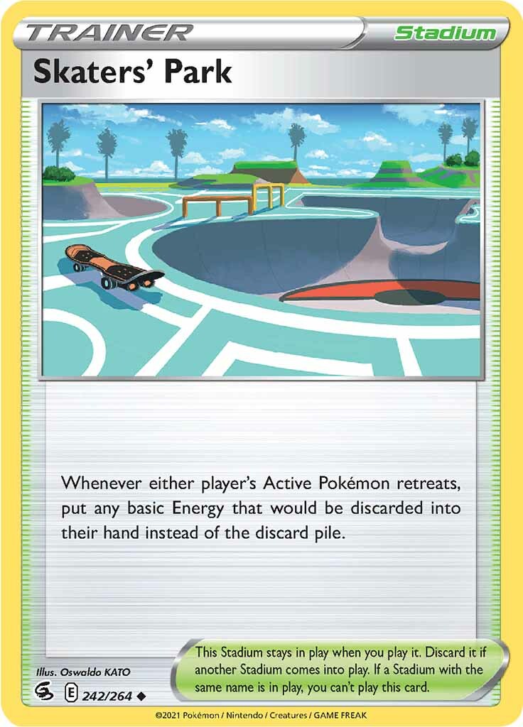 Skaters' Park (242/264) [Sword & Shield: Fusion Strike] | Card Merchant Takapuna