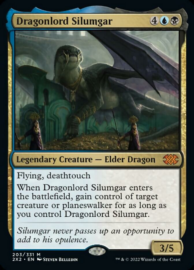 Dragonlord Silumgar [Double Masters 2022] | Card Merchant Takapuna