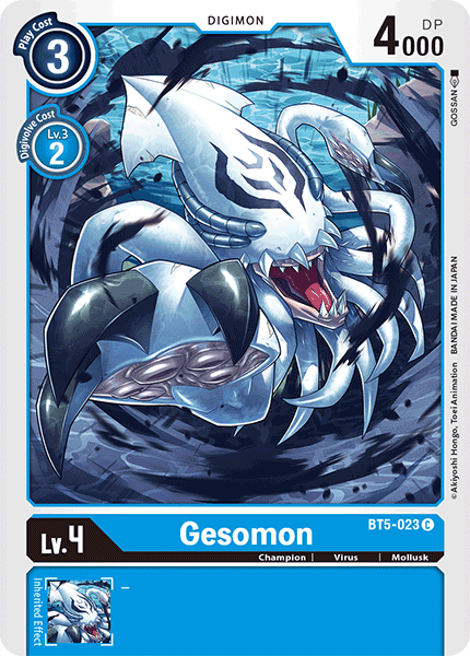 Gesomon [BT5-023] [Battle of Omni] | Card Merchant Takapuna