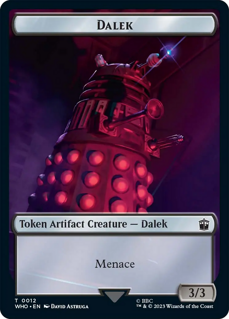 Dalek Token [Doctor Who Tokens] | Card Merchant Takapuna